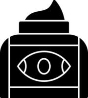 Eye Cream Vector Icon Design