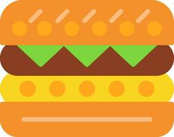 Tuna Melt Vector Icon Design