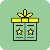 Gift Box Vector Icon Design