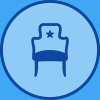 icono de vector de asiento