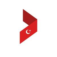Turquía elemento independencia día ilustración diseño vector