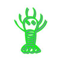 Lobster Vector Icon