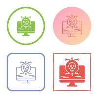 Virus Attack Vector Icon