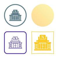 Tax Office Vector Icon