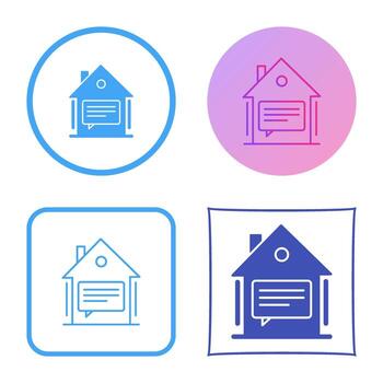 icono de vector de mensaje