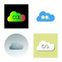 Carbon Dioxide Vector Icon