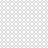 Black and white seamless pattern texture. Greyscale ornamental graphic design. vector