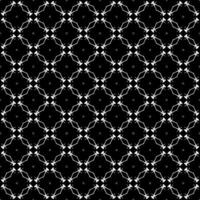 Black and white seamless pattern texture. Greyscale ornamental graphic design. vector