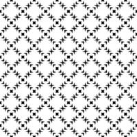 Black and white seamless pattern texture. Greyscale ornamental graphic design. vector