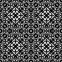 Black and white seamless pattern texture. Greyscale ornamental graphic design. vector