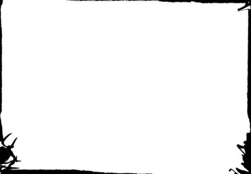 Grunge border vector texture background. Abstract frame overlay. Dirty and damaged backdrop.