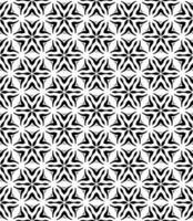 Black and white seamless abstract pattern. Background and backdrop. Grayscale ornamental design. vector