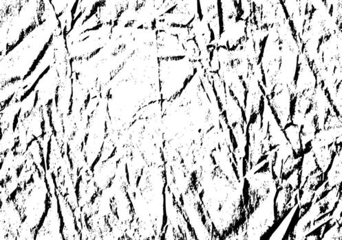 Rustic cracked vector texture with many cracks and scratches. Abstract background. Broken and damaged surface.