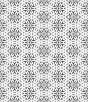 Black and white seamless abstract pattern. Background and backdrop. Grayscale ornamental design. vector