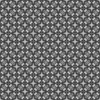 Black and white seamless pattern texture. Greyscale ornamental graphic design. vector