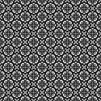 Black and white seamless pattern texture. Greyscale ornamental graphic design. vector