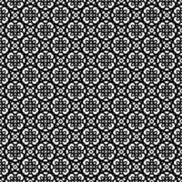 Black and white seamless pattern texture. Greyscale ornamental graphic design. vector