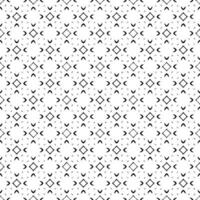 Black and white seamless pattern texture. Greyscale ornamental graphic design. vector