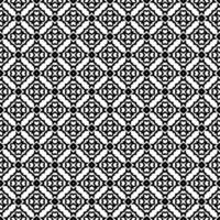 Black and white seamless pattern texture. Greyscale ornamental graphic design. vector