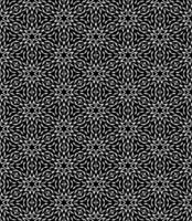 Black and white seamless abstract pattern. Background and backdrop. Grayscale ornamental design. vector