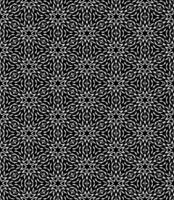 Black and white seamless abstract pattern. Background and backdrop. Grayscale ornamental design. vector