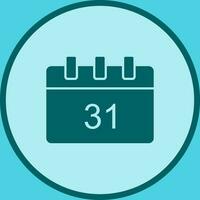 Unique Calendar Vector Icon