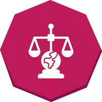 International Law Vector Icon