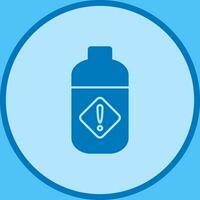 Pesticide Bottle Vector Icon