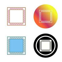 Unique Frame Vector Icon