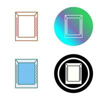 Unique Frame Vector Icon