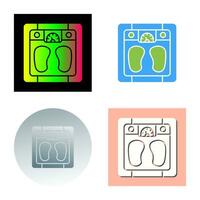 Weighing Scale Vector Icon