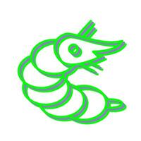 Shrimp Vector Icon