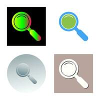 Magnifiying Glass Vector Icon