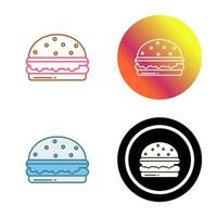 icono de vector de hamburguesa