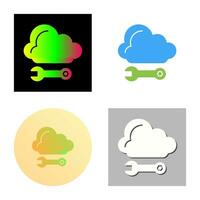 Cloud Computing Vector Icon