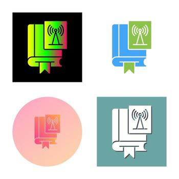 icono de vector inalámbrico