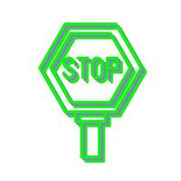 Stop Sign Vector Icon