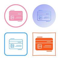 Credit Card Vector Icon