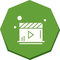 Video Player Vector Icon