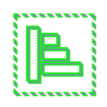 Object Alignment Vector Icon