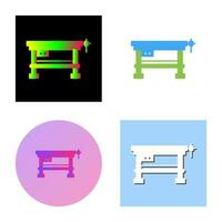 Work Bench Vector Icon