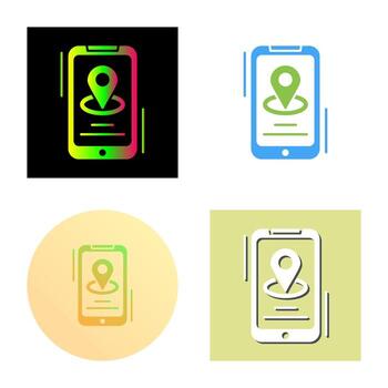 icono de vector de mapa