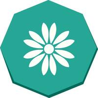 Unique Flower Vector Icon