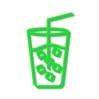 Cold Drink Vector Icon