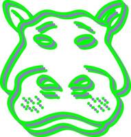 Hippo Vector Icon