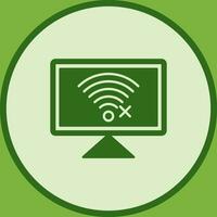 Disconnected Network Vector Icon