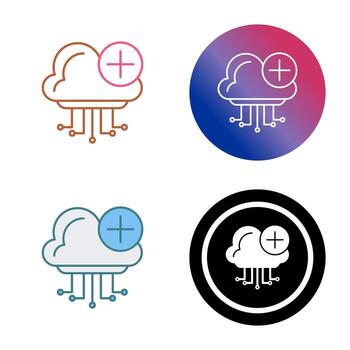 Cloud Computing Vector Icon
