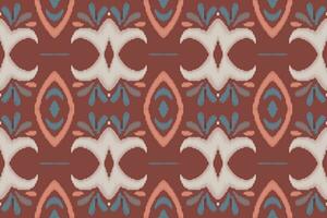 Motif Ikat Paisley Embroidery Background. Ikat Fabric Geometric Ethnic Oriental Pattern traditional.aztec Style Abstract Vector illustration.design for Texture,fabric,clothing,wrapping,sarong.