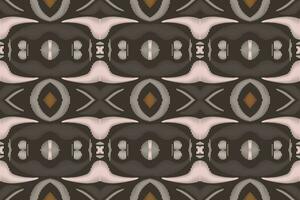 Ikat Damask Paisley Embroidery Background. Ikat Pattern Geometric Ethnic Oriental Pattern Traditional. Ikat Aztec Style Abstract Design for Print Texture,fabric,saree,sari,carpet. vector