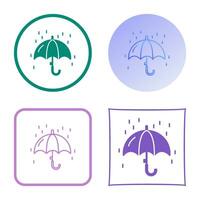 Raining Vector Icon